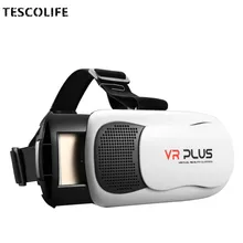 2017 VR BOX Pro 3.0 VR PLUS III Leather Version with Real Coating Glass Lens 3D Glasses Headset Virtual Reality Goggle Cardboard
