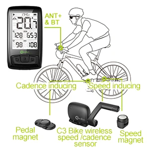  Meilan M4 BT4.0 bicicleta inalámbrica cronómetro de ordenador velocímetro deportes al aire libre ve