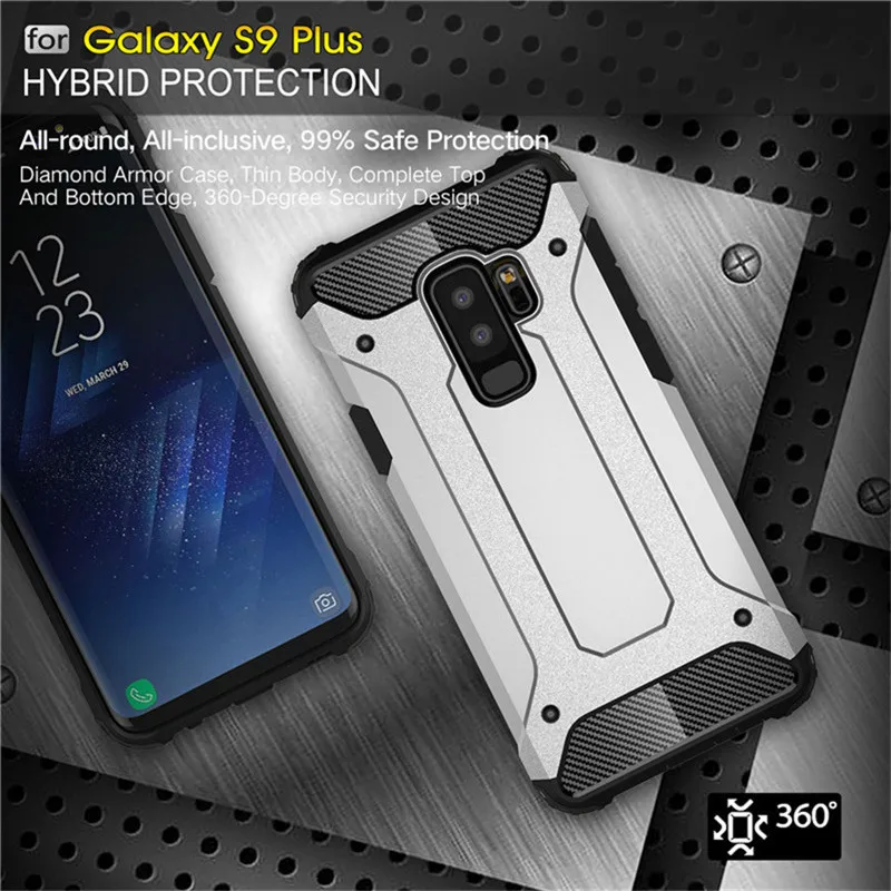 Чехол для Samsung Galaxy S10 J6 J7 J3 J2Pro J8 A6 Plus 2018 J2PRIME Note 9 Чехлы тонкий тяжелый армированный