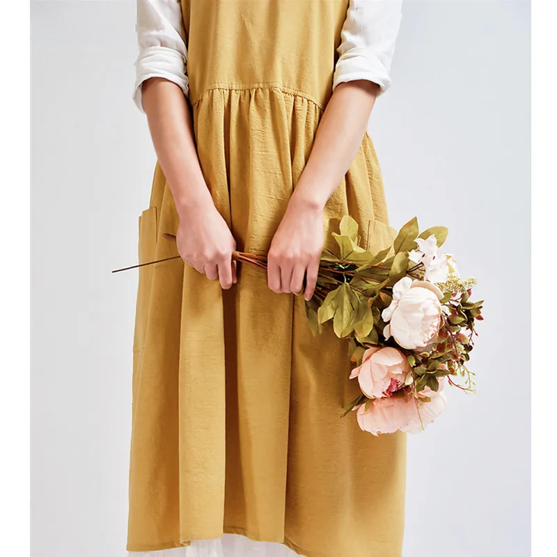 Cotton Linen Apron K26-10
