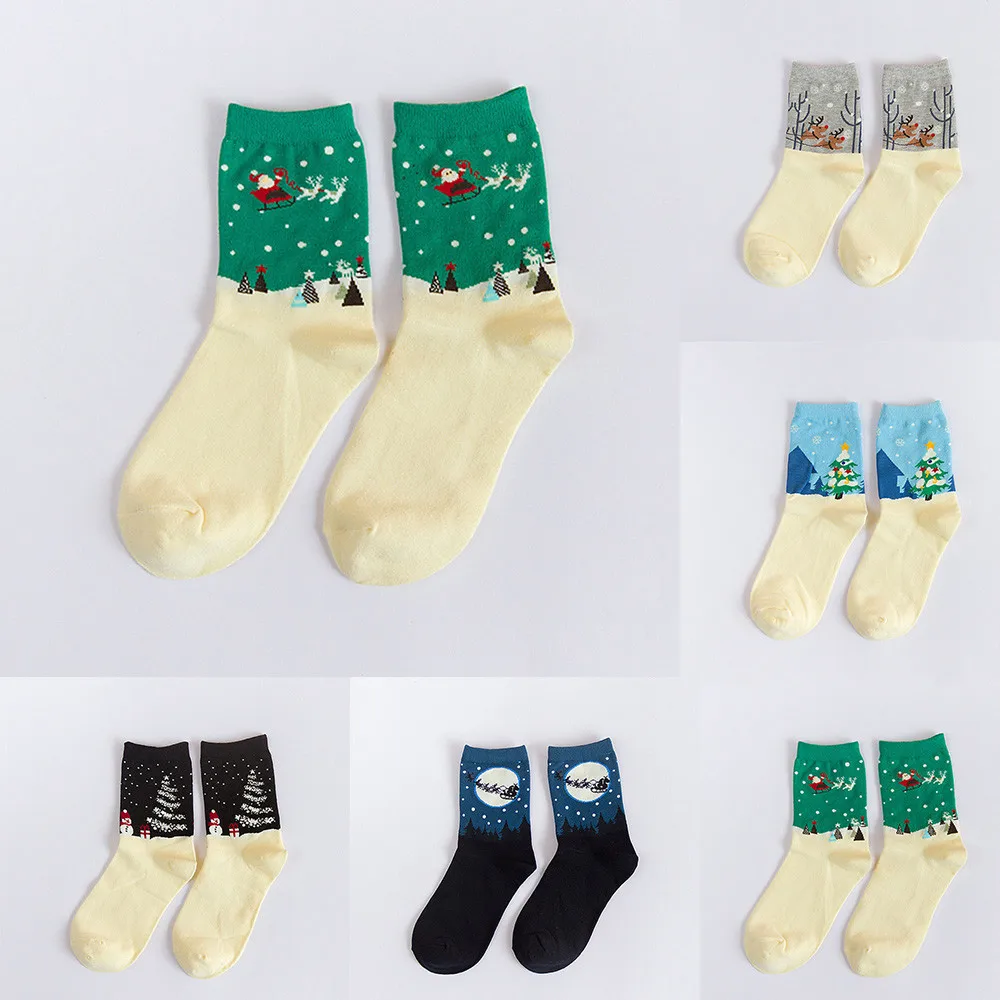 

Hot Sales Women Socks Autumn Winter Cotton Women sock Christmas Fashion Lovers Socks Meias #30
