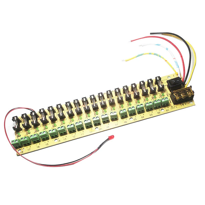 12v 24v Dc Power Distribution 18 Ch Pcb Board Terminal Block For