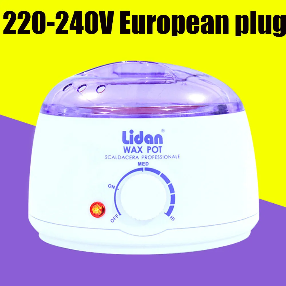 2018 ЕС Plug 220 В парафин нагреватель воска Salon SPA Маникюр воск теплее плавления воска горшок для удаления волос машина удаления волос уход за