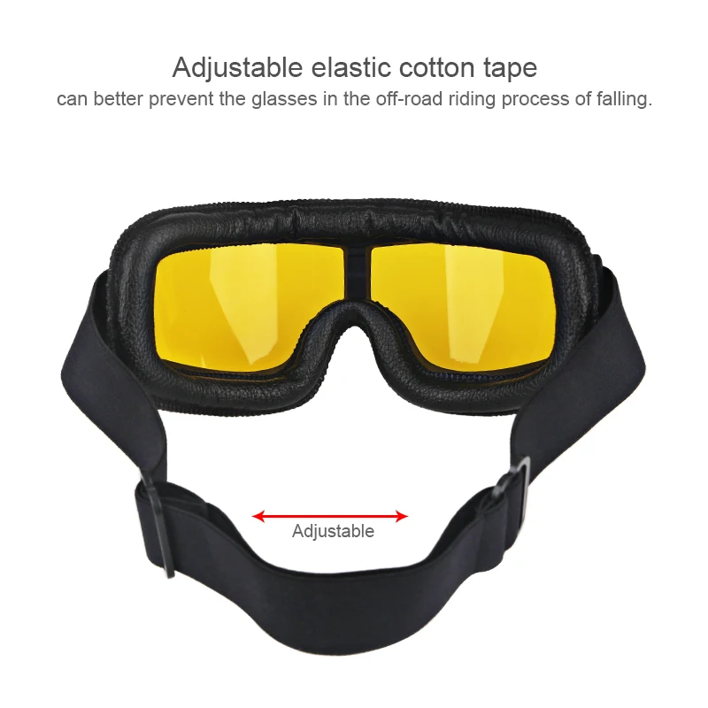 Ретро очки для мотоциклистов FISHBERG|motorcycle aviator goggles|aviator goggleshelmet goggles |