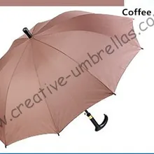 Автоматическое открытие, 10k Ребра зонтика, эпонж ткань, профессиональное изготовление зонтов, прямые зонты, 14 мм металлический вал и рифленые ребра