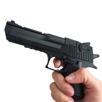

Outdoor Fun Sports airsoft air guns Children's intelligence spell inserting assembly toy pistol simulation model desert eagle