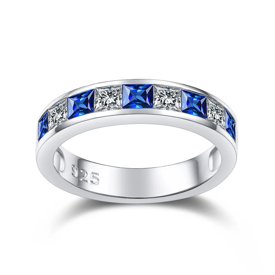 

925 Sterling Silver Ring Anniversary Wedding Rings for Women Rings Female Rins Love