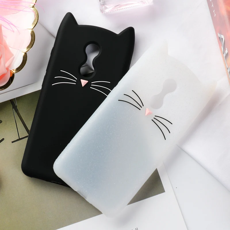

Ojeleye Silicone Case For Xiaomi Redmi 5 Cases Cute Cartoon Cat Ear Soft TPU Covers for Xiaomi Redmi5 5 Protective Cover Bumper