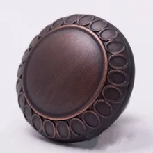 red bronze drawer kitchen cabinet handle knob antique copper dresser cupborad door pull 33mm vintage furniture hardware knob