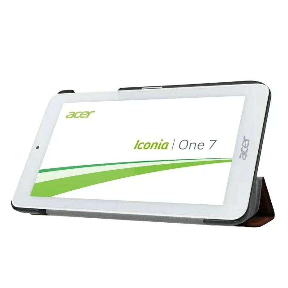 Ультра тонкий роскошный чехол-книжка Кастер кожаный Крышка корпуса для acer Iconia One 7 One7 B1-770 7-ми дюймовых планшетов