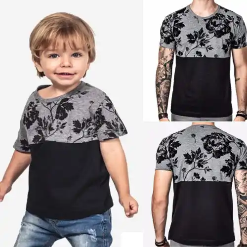 couple t shirt with baby boy