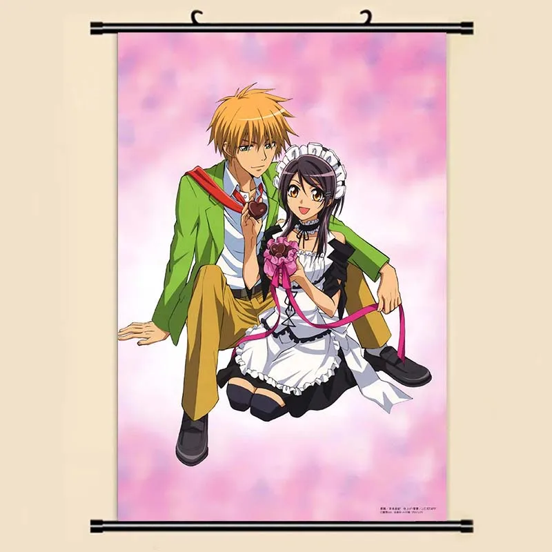 Аниме Манга Kaichou Wa Maid sama настенная прокрутка живопись 40x60 фото обои наклейки