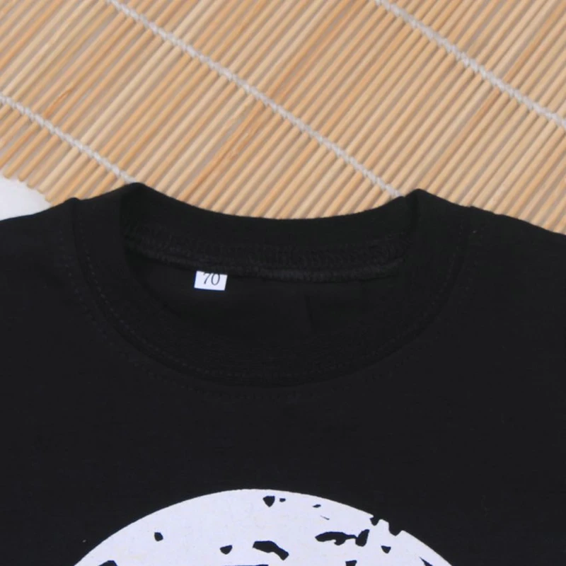 Salaher Moon arrow 2017 Autumn and summer Baby Boy Clothes Short sleeve Letter Print T-shirt+Pants Kids Clothing Sets (3)