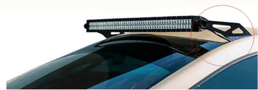 Крепежный кронштейн для крыши для 2002-2008 Dodge Ram 1500 2003-2009 Dodge Ram 2500/3500 50 дюймов прямой светодиодный рабочий свет бар