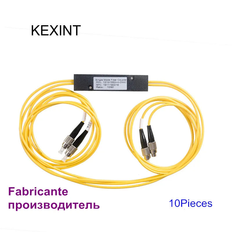 Оптовая продажа муфта фабричное волокно FBT 2*2 SM 3 0 1310/1550 с разъемом FC/UPC/10 штук |
