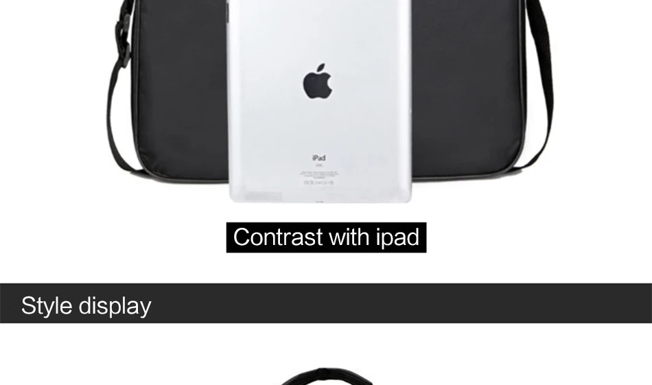 Новый Бизнес Офисные сумки для ноутбука Портативный Ткань Оксфорд Многофункциональный Водонепроницаемый сумки Портфели 14-дюймовый