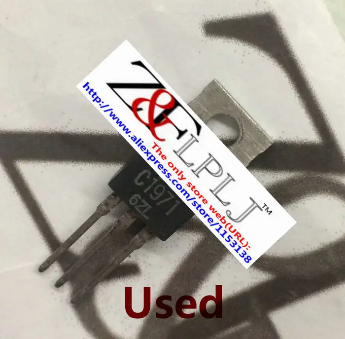 

2SC1971 C1971 Transistor (Used ,Short PIN) 50PCS/LOT