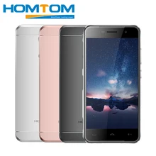 HOMTOM HT37 Mobile Phones MT6580 1.3 GHz Quad Core 16G ROM 2G RAM Android 6.0 Smartphone 5.0″ HD 13.0MP Fingerprint Cellphone