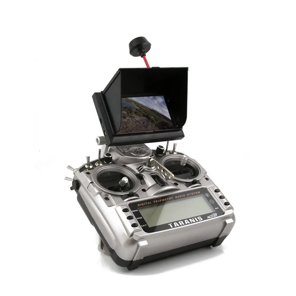 

2019 clearance sale Fxt FX408 Fpv Monitor 4.3 Inch Hd Lcd Built-in Li Ion H Wireless Diversity Receiver For RC Quadcopter