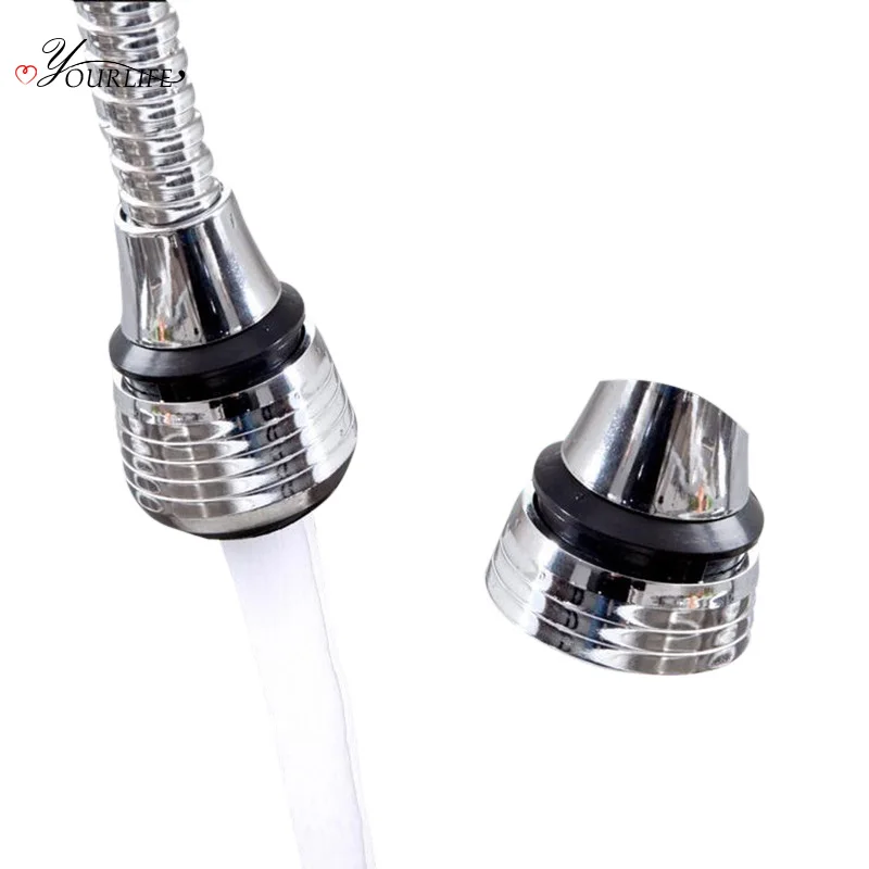 OYOURLIFE 1pc Creative Rotating Faucet Extender Shower Head Tap Filtration Water-Saving Tool Kitchen Bathroom Accessories