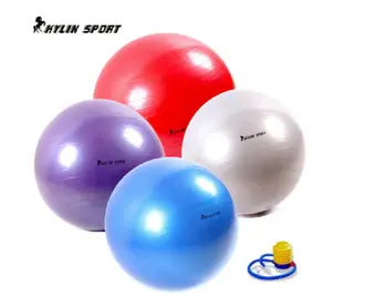 

2015 Gym Equipment Pilates Ball Free Shipping Authentic Big Yoga Ball Fitness 65cm Environmental Pregnant Thickening Explosion