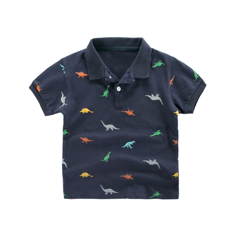 CROAL CHERIE Cute Dinosaur Kids Boys T-Shirt Children's Shirts Clothing For Toddler Boys Short Sleeve Shirts Tees Tops Boys   (5)