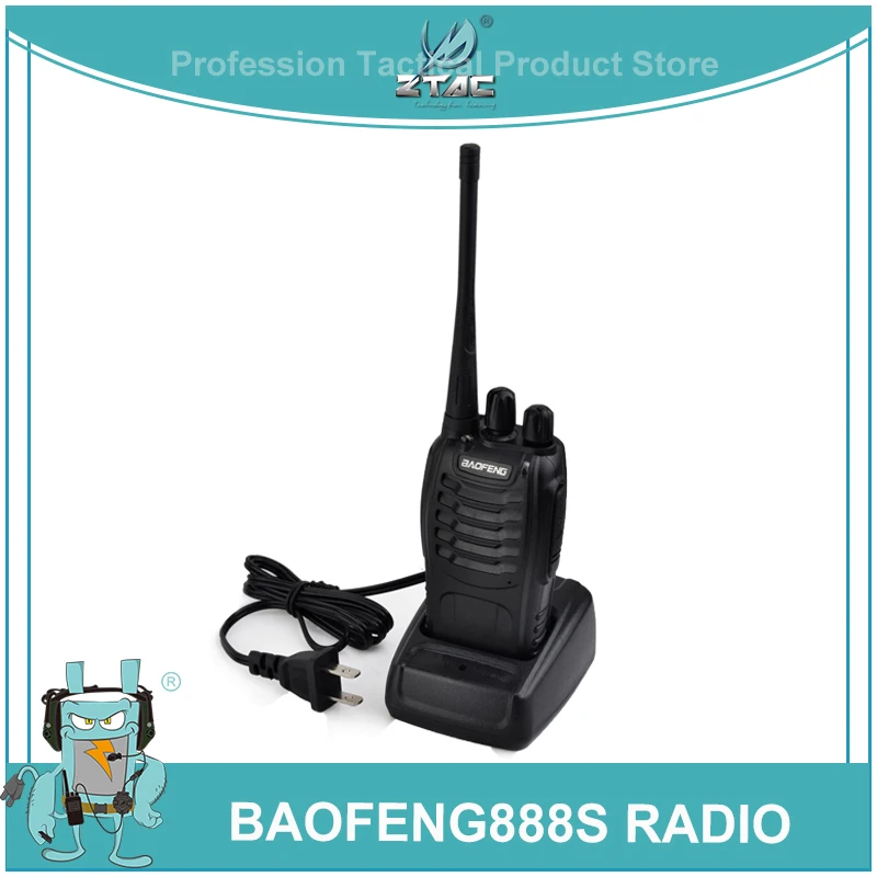 

Element Z-tactical BAOFENG888S RADIO Walkie Talkie 3KM 5W Rated Power Hunting Radio Z005 Radio Militar BAOFENG Channels 400-470