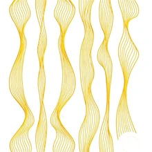 Горячая самоклеющиеся наклейки для дизайна ногтей долговечные лазерные золотые металлические полосы волновой линии ленты 3D Переводные Фольга Маникюр Советы Наклейка