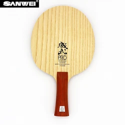 Sanwei Tenis de Mesa Blade V5 Pro Profesional 7 Contrachapado Quicky Attack + Loop Off + Ping Pong Raqueta Bat Paddle Tenis de Mesa Sanwei Tenis de Mesa Blade V5 Pro Profesional 7 Contrachapado Quicky Attack + Loop Off + Ping Pong Raqueta Bat Paddle Tenis de Mesa
