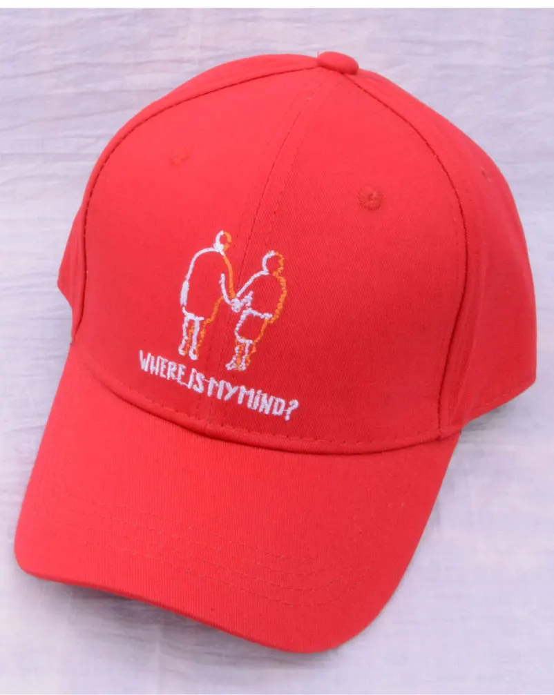 baseball cap men women baseball cap hip hop cotton black white embroidery baseballcap with two men hand in hand Letter cap (16)