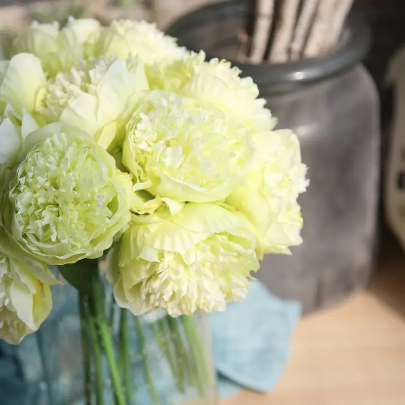 5 Heads Bouquet of Peonies Silk Flower Wedding Flower Bouquet Artificial Flower For Wedding Home Decoration DIY Bridal Bouquet 5 Heads Bouquet of Peonies Silk Flower Wedding Flower Bouquet Artificial Flower For Wedding Home Decoration DIY Bridal Bouquet