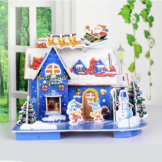 christmas diy 3d handmade puzzle shopping mall shop layout puzzle christmas house christmas decorations christmas cartoon - Mall Christmas Decorations christmas diy 3d handmade puzzle shopping mall shop layout puzzle christmas house christmas decorations christmas cartoon - Mall Christmas Decorations