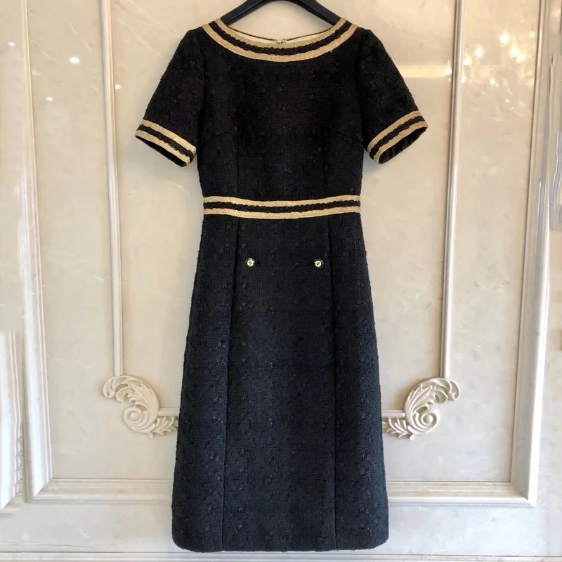 

Women Fashion Short Sleeve Dress Summer cotton Dresses 2019 New Dresses For women Slim Dress vestidos