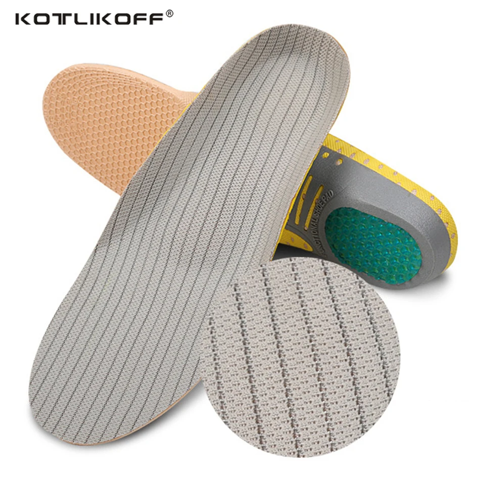 3D sports Comfortable Orthotics flat foot Insole Orthopedic Insoles for ...