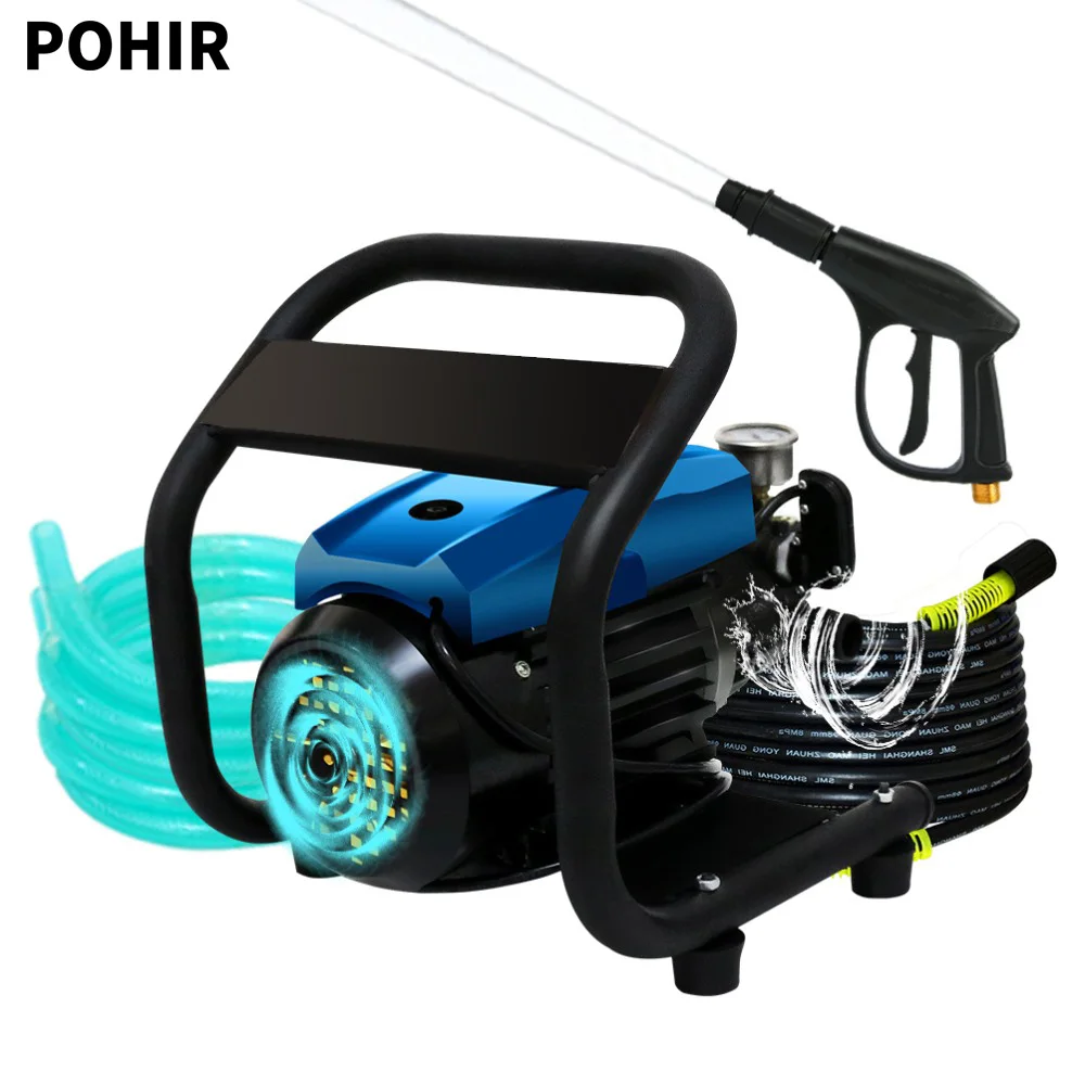 POHIR SMLDLS01 1450 PSI 1 72GPM 1800W German TBR Pressure Washer Powered By OEM Technologies Axial