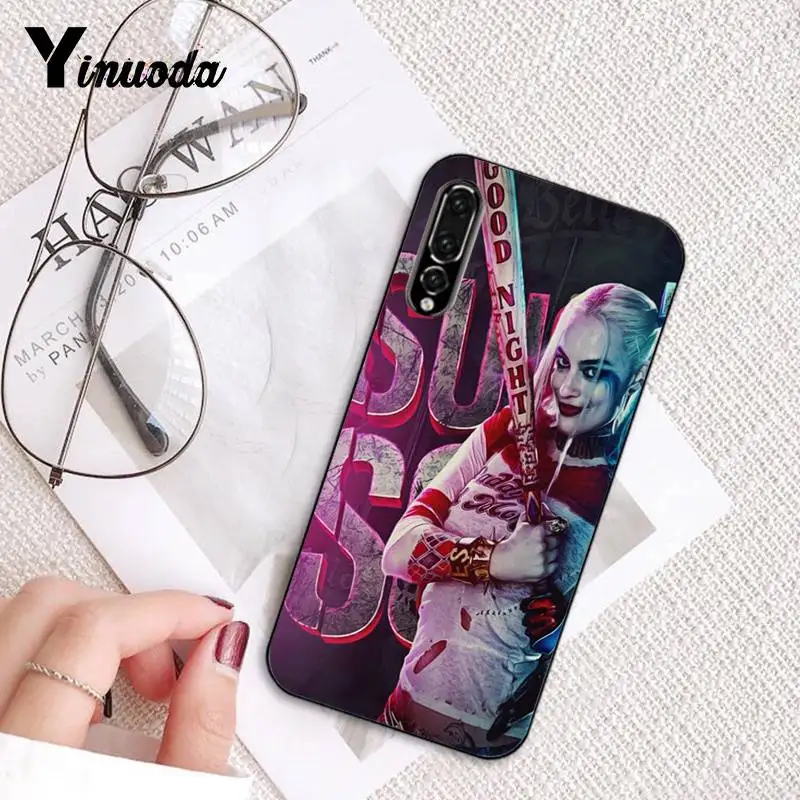 Чехол для телефона Yinuoda Harley Quinn отряд самоубийц Joker Wink Huawei P9 P10 Plus Mate9 10 Mate10 Lite P20 Pro