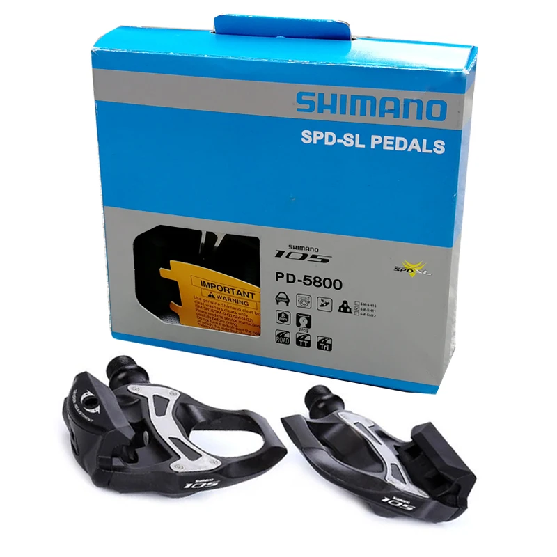 SHIMANO Ultegra 105 PD-5800 road bike pedals SPD self-locking pedal bicycle pedal SHIMANO Ultegra 105 PD-5800 road bike pedals SPD self-locking pedal bicycle pedal