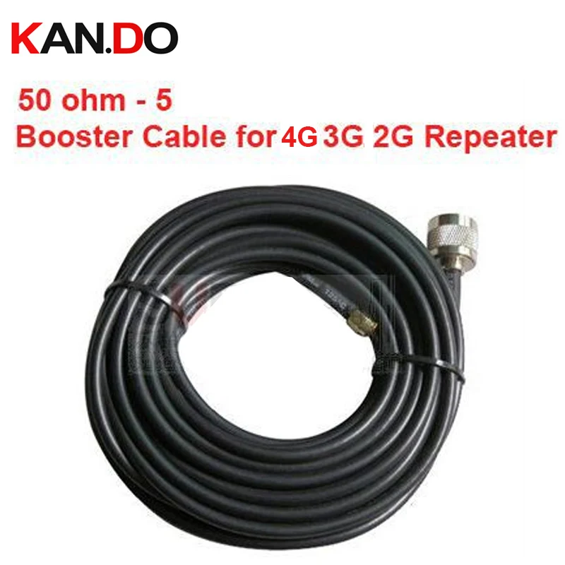 25 м 50-5 меди коаксиального кабеля для усилителя 3G 4 г TELCOM часть 50ohm catv кабель передачи N включая разъем. Repeater кабель