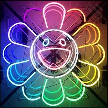 Неоновая вывеска для радужных цветов, неоновый светильник с улыбкой, вывеска с большим ртом для гостиничного магазина, вывеска для бара, клуба, неоновый светильник, рекламные лампы