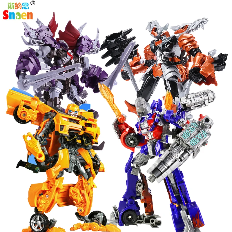 

Transformation Dinosuar Robot Classic Model Action Figures Robot Toys G1 Movie Metal Alloy Battle Gifts for Children