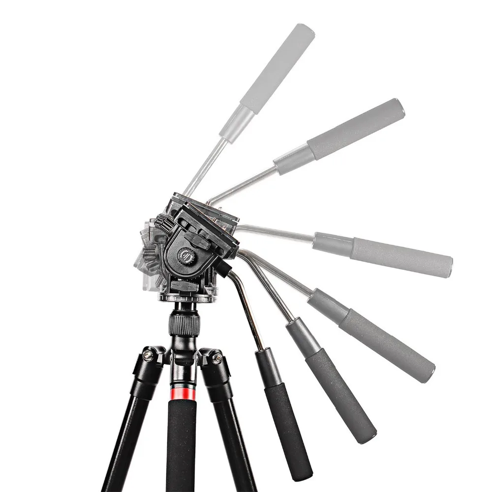 Neewer Professional Гибкая алюминиевая камера штатив Стенд монопод штатива головка для Canon Nikon sony SLR