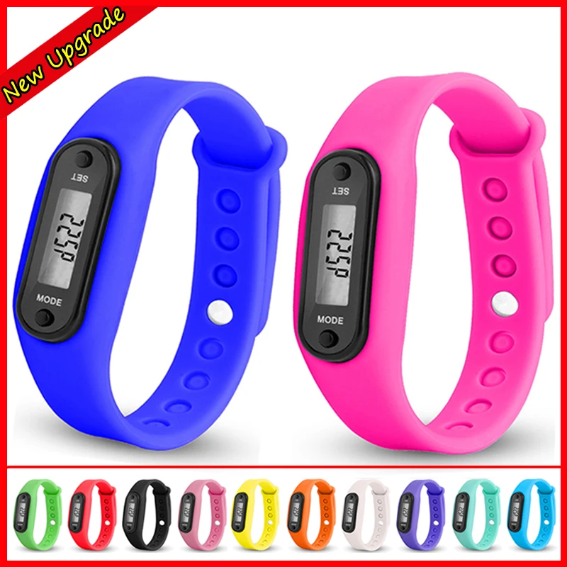

Kids Sport Watch Bracelet Fashion Digital Watch LCD Run Step Walking Distance Calorie Wrist Watch For Women Boys Girls Pedometer