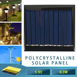 Polysilicon 5 в 0,3 Вт мини-солнечная батарея своими руками Nano power 5 в 0,3 Вт Солнечная Панель зарядное устройство для телефона 5 в 0,3 Вт мини-солнечная