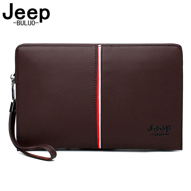 Men/'s Handbags Clutch Wallet Large Capacity Soft Black Leather Solid Zipper Flap