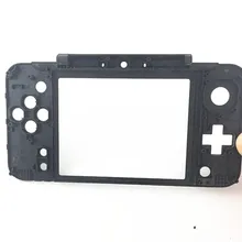 2 шт./лот черный Замена промежуточный корпус крышка колыбели Ремонт Часть для nintendo 2DS LL/XL 2 DSLL/XL рамка