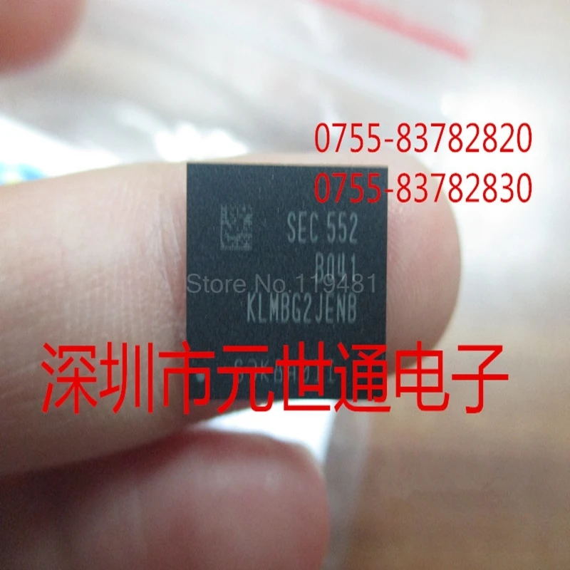 

KLMBG2JENB-B041 Samsung Font KLMBG2JENB-B041 32GB EMMC mobile font chip original spot
