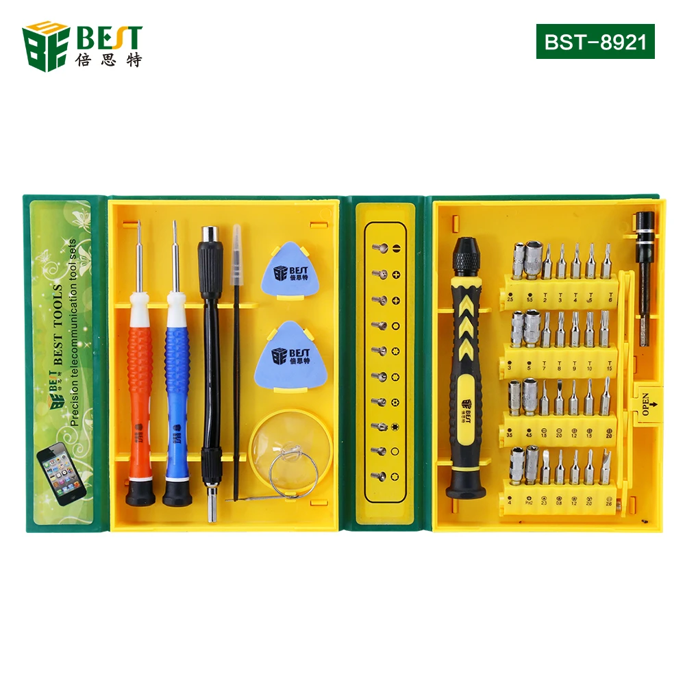 Bst 21 38 In 1 High Quality Screwdriver Set Opening Mobile Phone Pry Repair Tool Kit For Iphone Ipad Android Tablet Pc Laptop Tool Kit 38 In 1in 1 Aliexpress