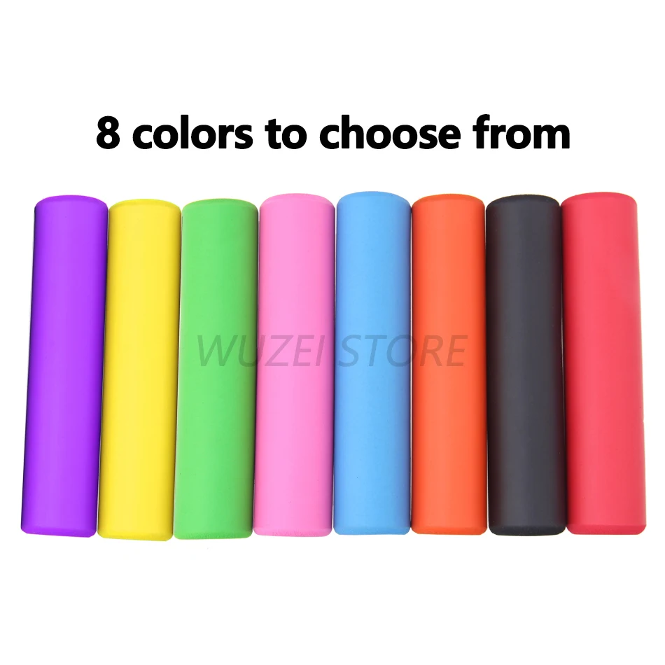 

WUZEI Ultraight High Density Foam Silicone Sponge Handlebar Grip for Mountain bike XC/AM Mountain bike Anti-skid Handlebar Grip