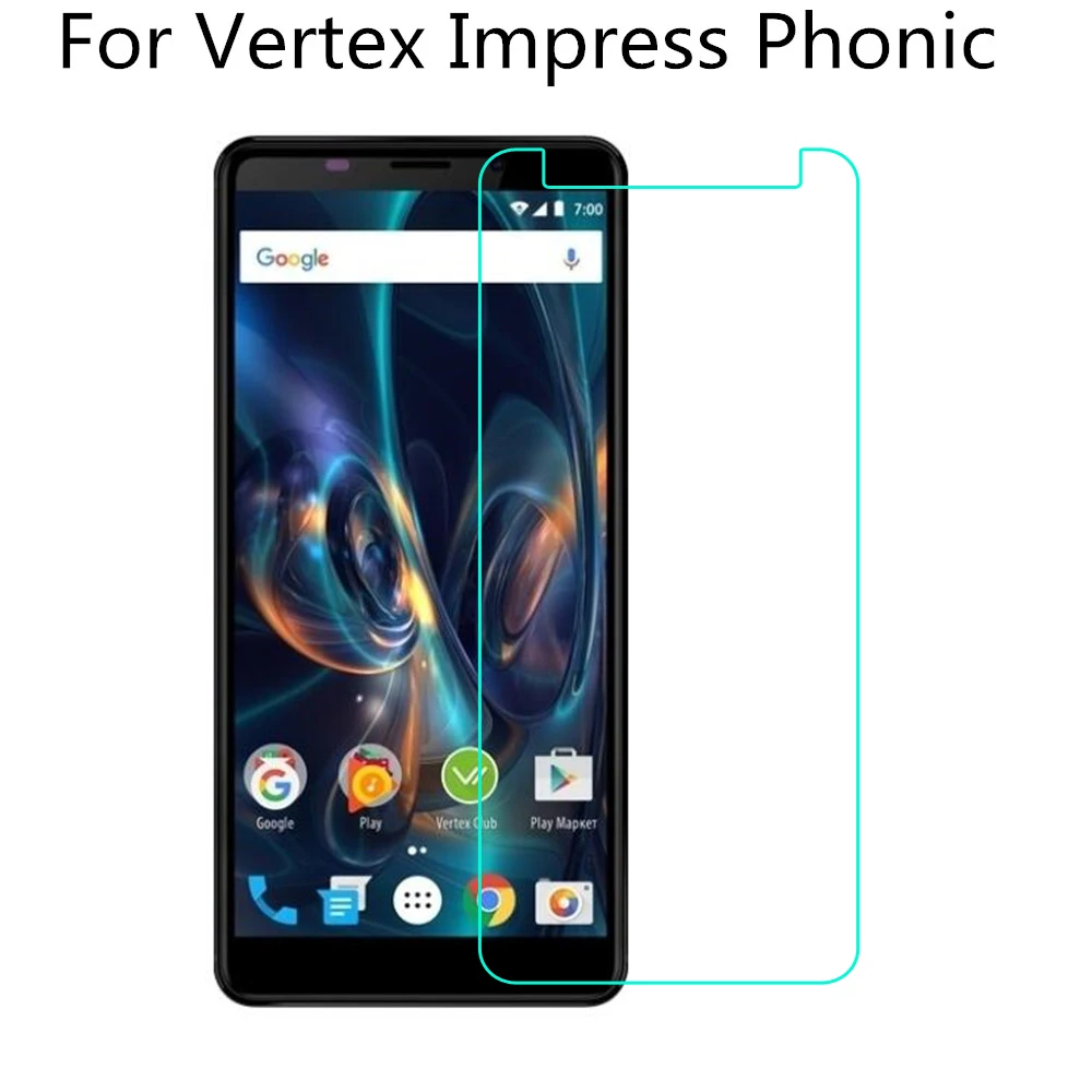 

Ultra-thin Tempered Glass for Vertex Impress Phonic Premium Screen Protector Toughened Protective Film for Vertex Impress Phonic