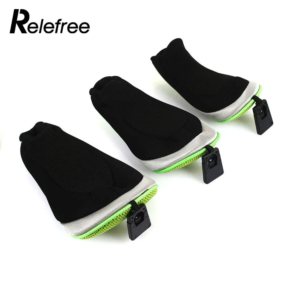 

Golf Club Protector Convenient Outdoor Identification Club 3PCS/Set Breathable Mesh Golf Head Covers Golf Club Head Economic